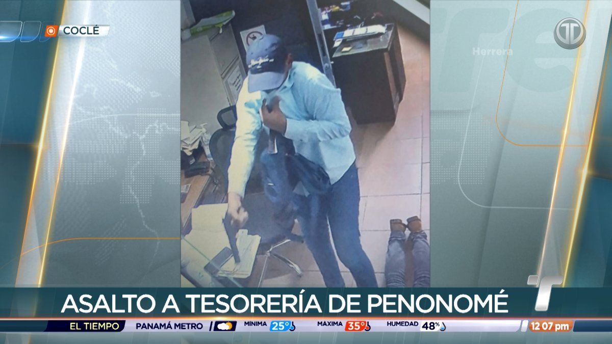 Sujetos armados roban en Tesorería Municipal de Penonomé