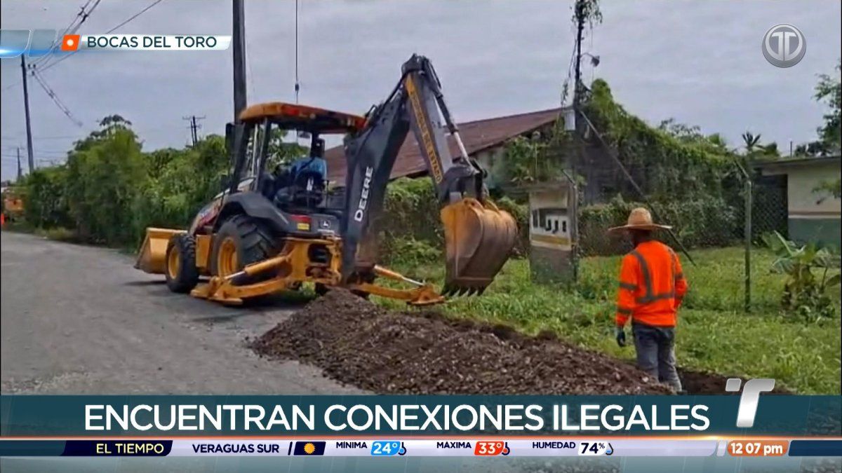 Detectan conexiones ilegales de agua potable en Changuinola