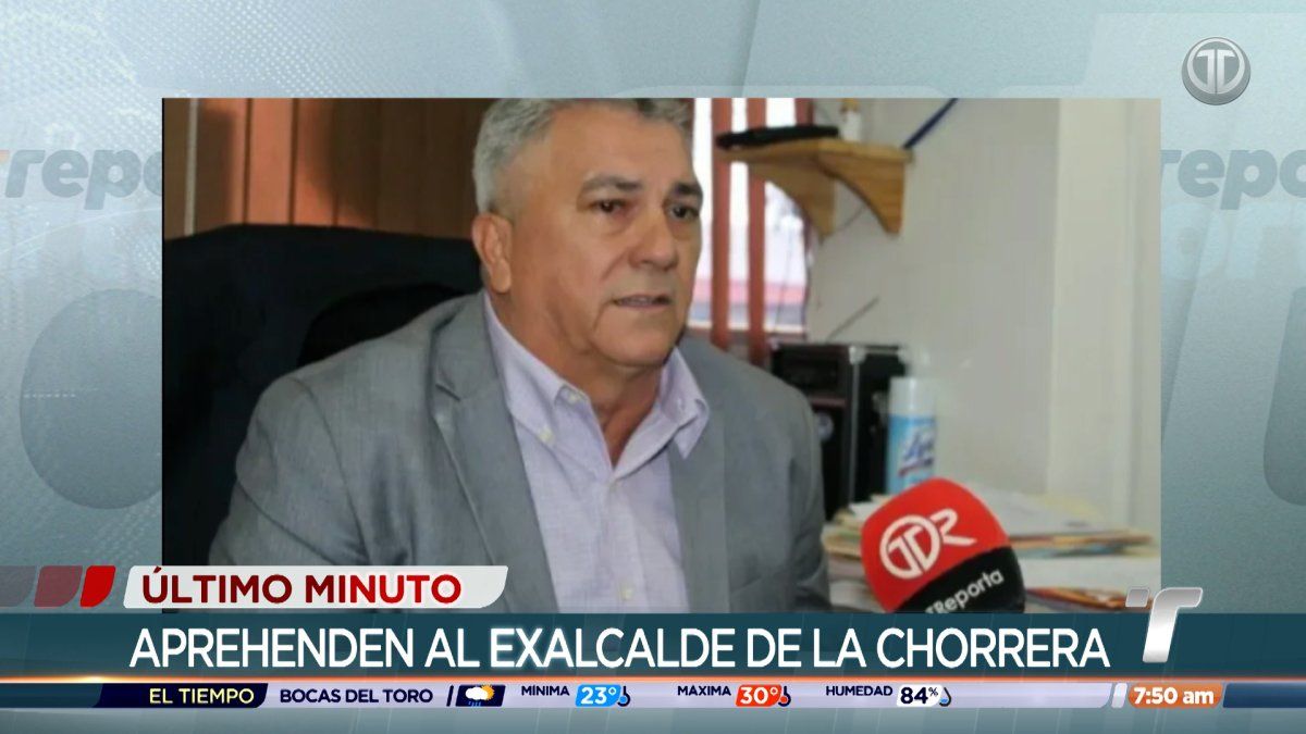 Aprehenden al exalcalde de La Chorrera, Tomás Velásquez,en investigación por presunto peculado