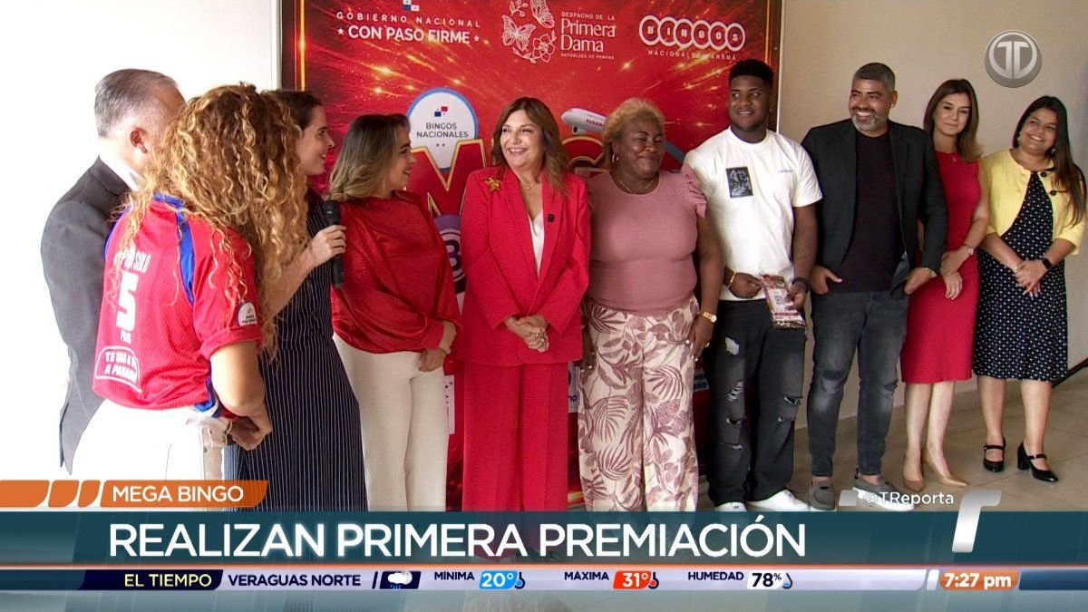 Realizan premiación de los ganadores del primer Mega Bingo