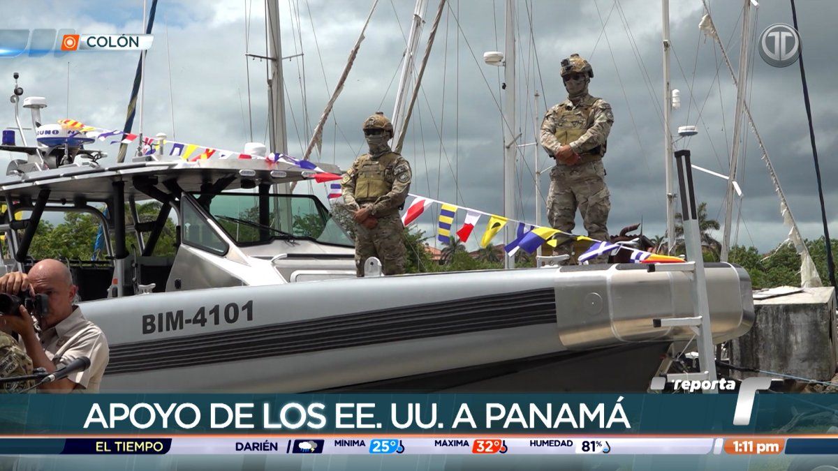 Embajada de EE. UU. en Panamá dona dos lanchas al Senan