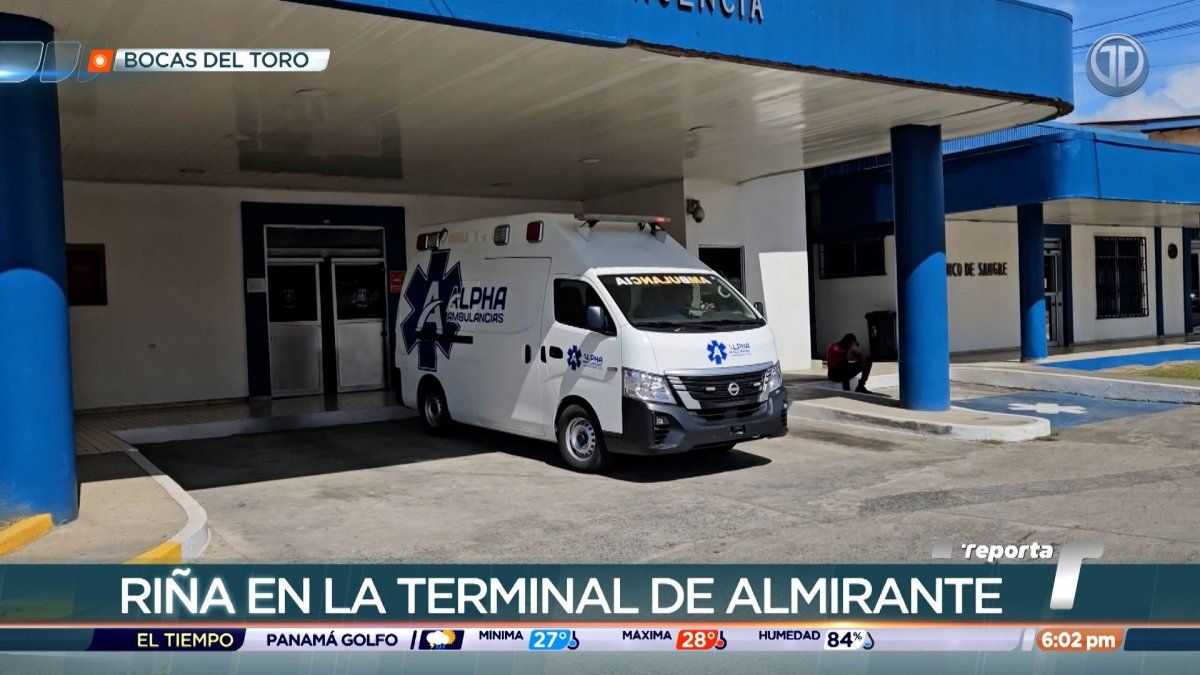 Joven resulta herido con arma punzocortante en medio de una riña en Almirante