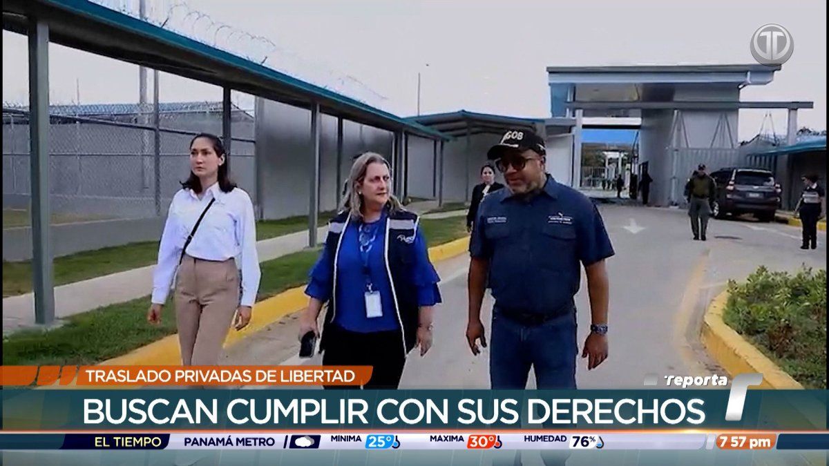 Trasladan a privadas de libertad al nuevo Centro Femenino de Rehabilitación La Esmeralda