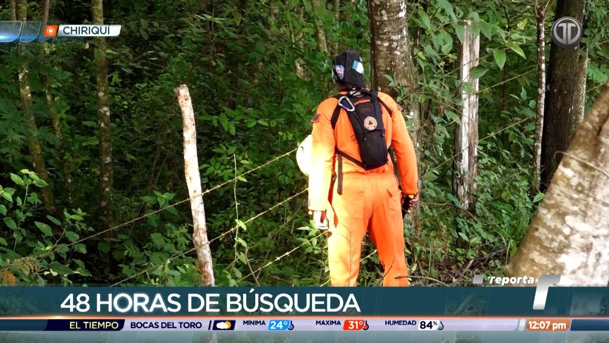 Continúa la búsqueda de un hombre desaparecido en Bugaba