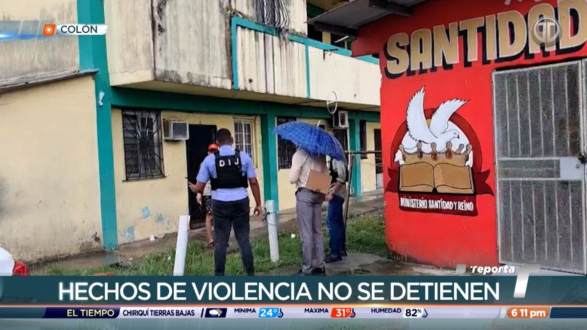 Dos personas heridas tras tiroteo en multifamiliares en Colón