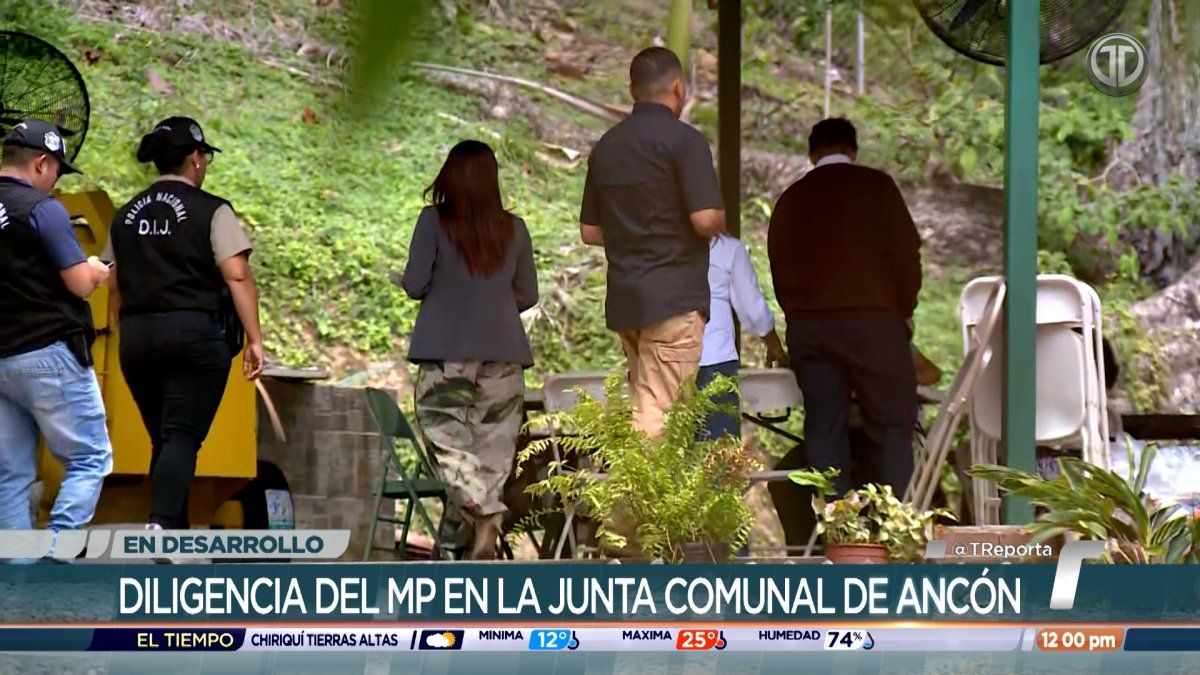 Ministerio Público realiza allanamiento en la Junta Comunal de Ancón