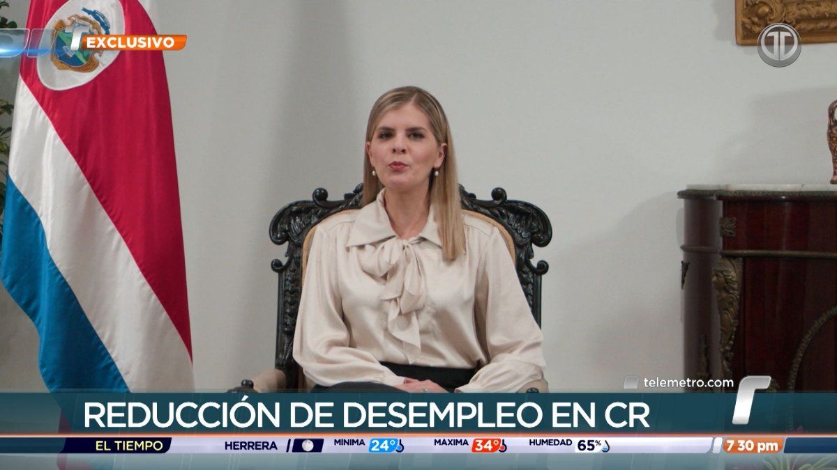 Nueva presidenta de Costa Rica, Laura Fernández, conversó con Telemetro Reporta
