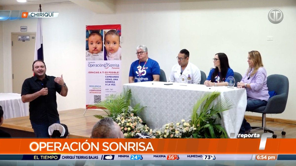 Operación Sonrisa realizará cirugías gratuitas a niños en Chiriquí