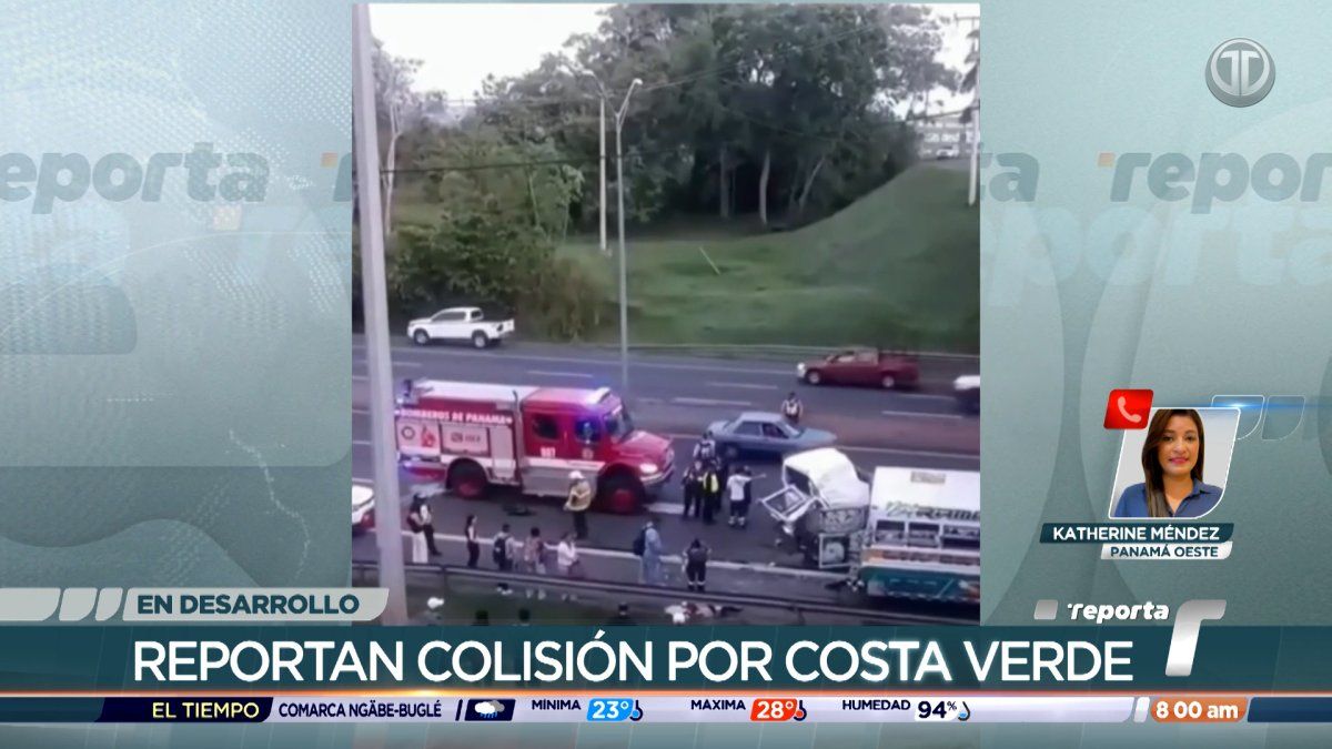 Una víctima fatal y varios heridos tras accidente de tránsito en la Autopista Arraiján - La Chorrera