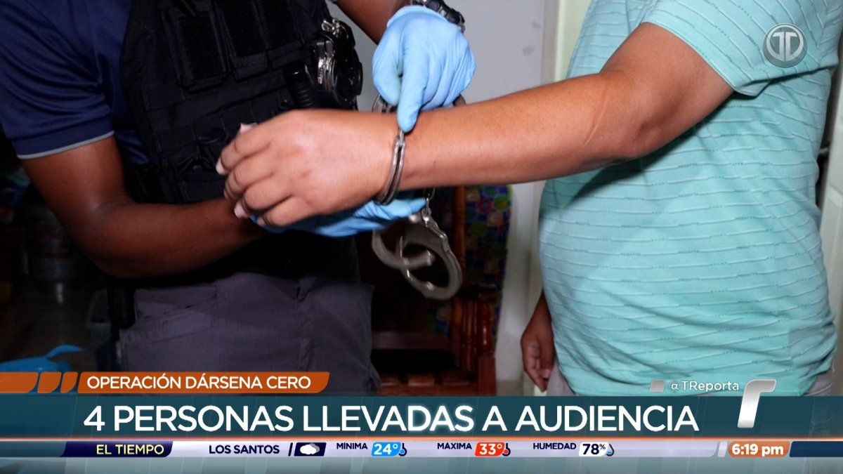 Detención provisional para cuatro personas por contaminación de contenedores con droga