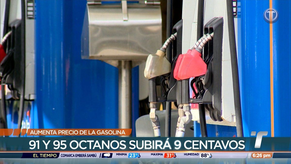 Precios de combustibles aumentarán a partir del 15 de mayo