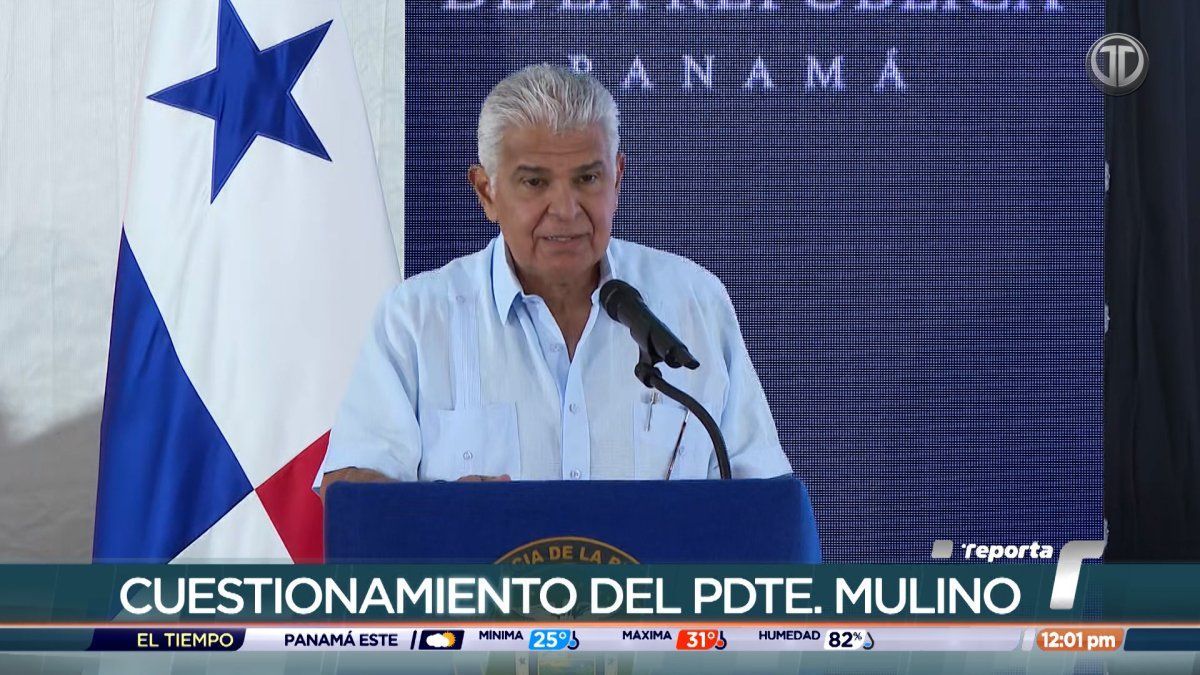 Presidente Mulino se refiere a situación en la Unachi y pide no hacer politiquería con el agua