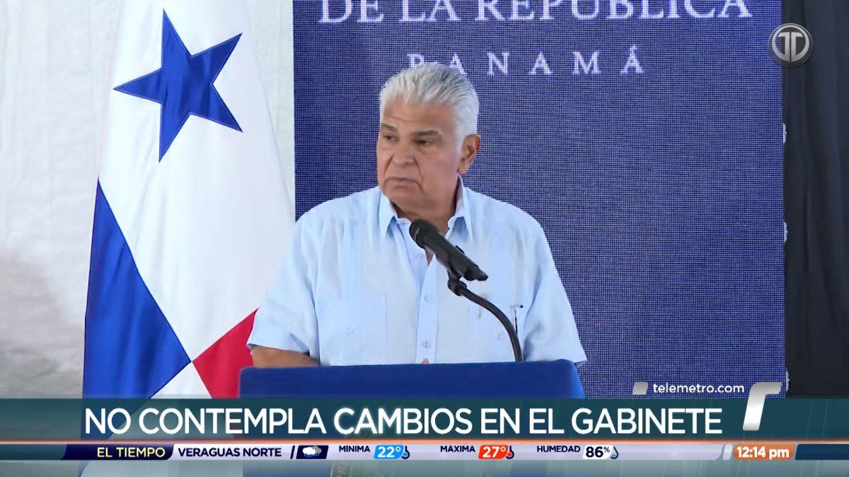 Presidente Mulino descarta cambios en su Gabinete y justifica aumento de planilla estatal
