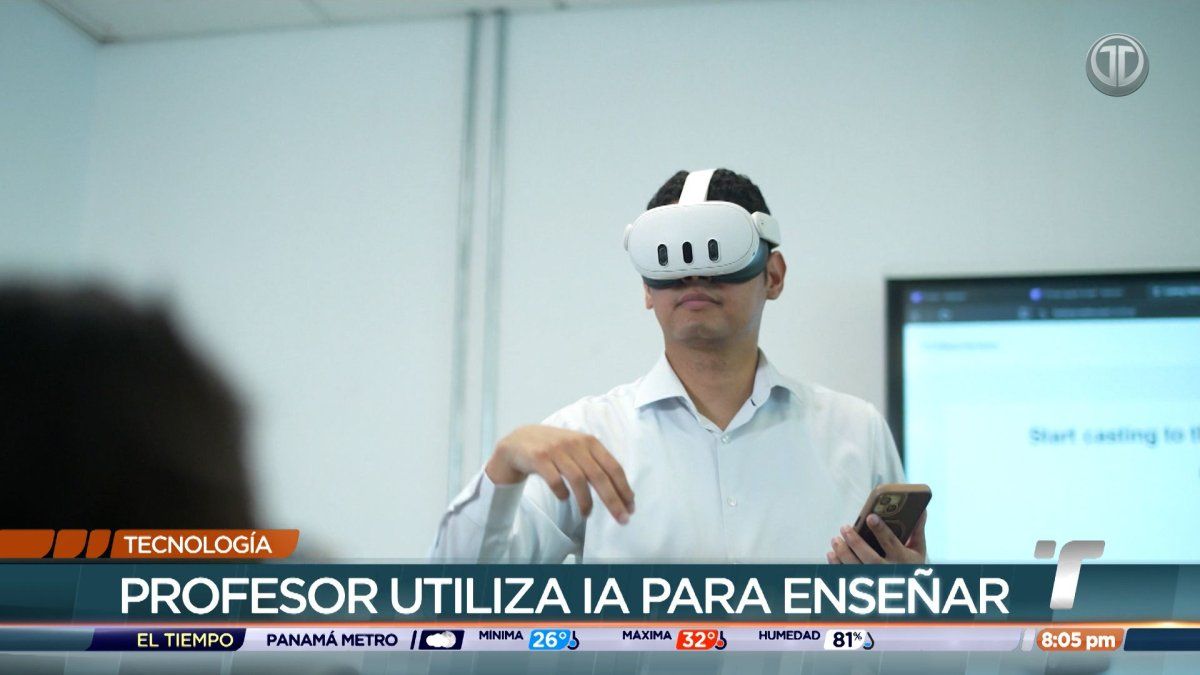 Profesor utiliza la Inteligencia Artificial para enseñar inglés