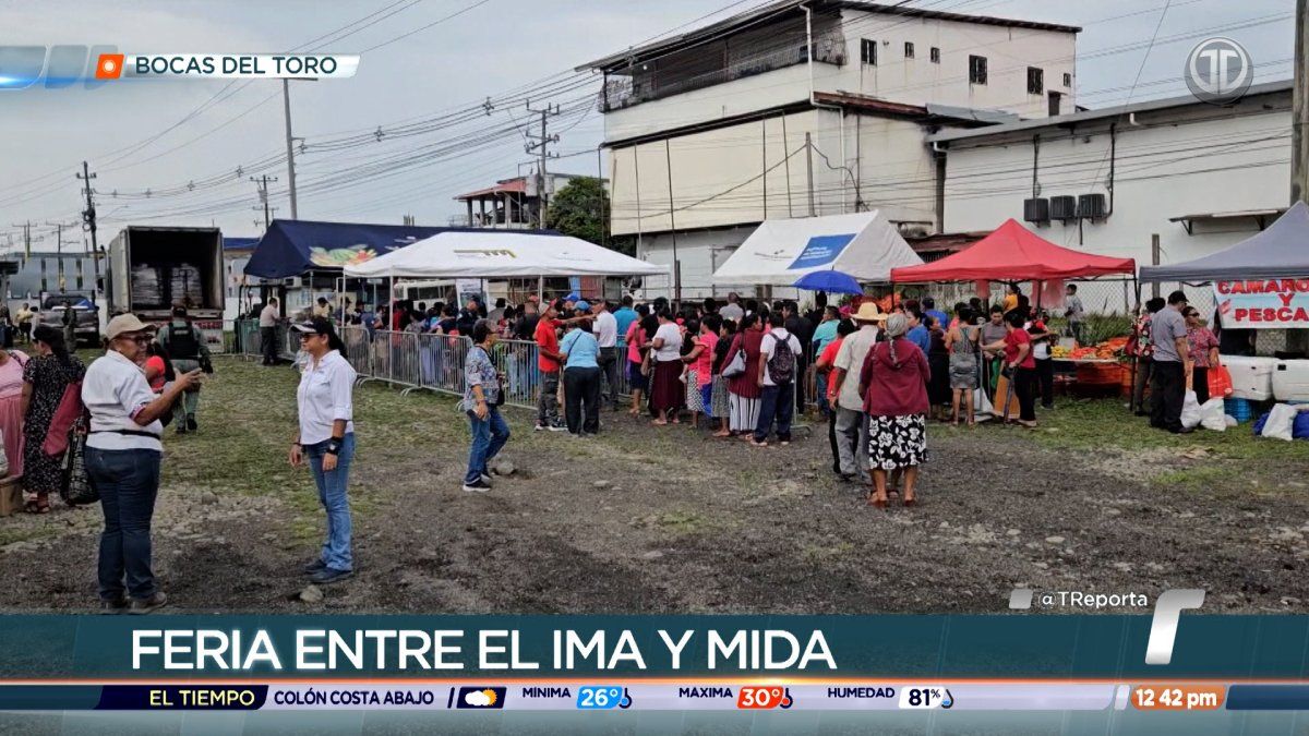 MIDA realiza feria de agricultura familiar en Changuinola
