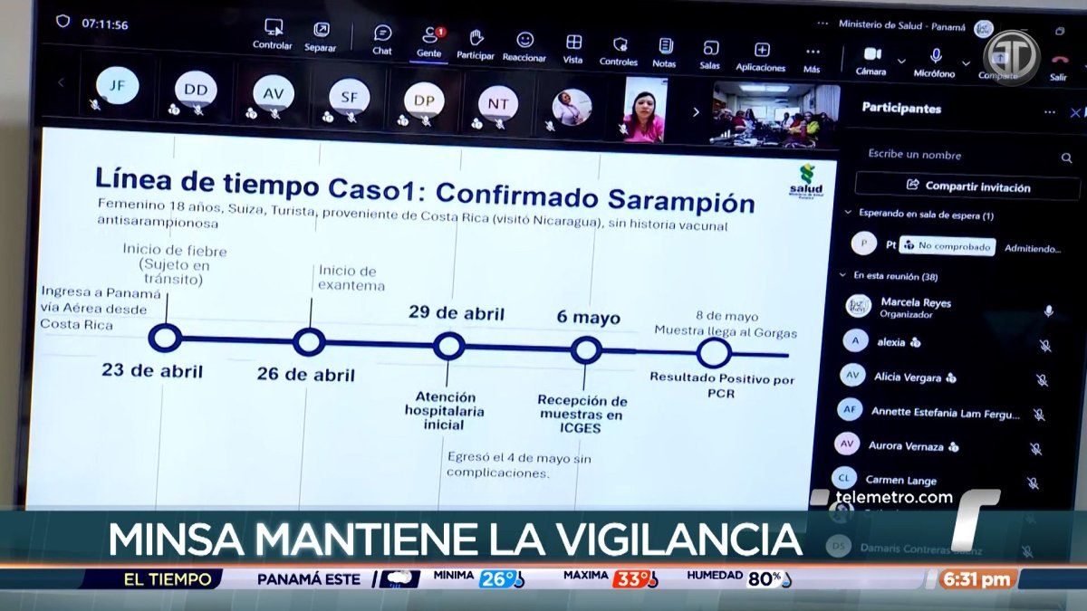 Minsa ha aplicado más de mil vacunas contra el sarampión en Bocas del Toro