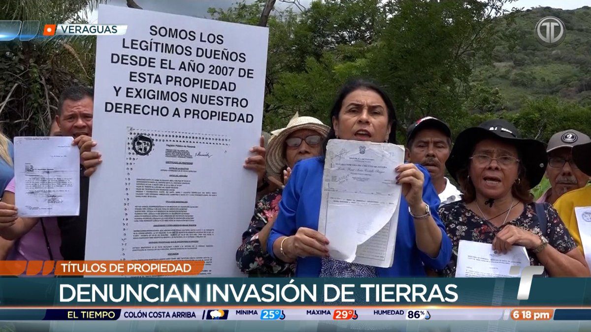 Moradores de Santa Fe exigen títulos de propiedad ante la invasión de tierras