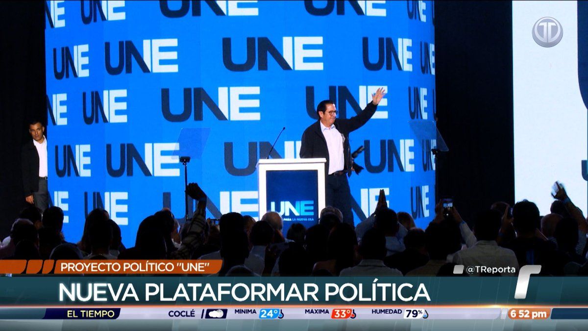 Surgen reacciones a lanzamiento de UNE, plataforma política del expresidente Martín Torrijos