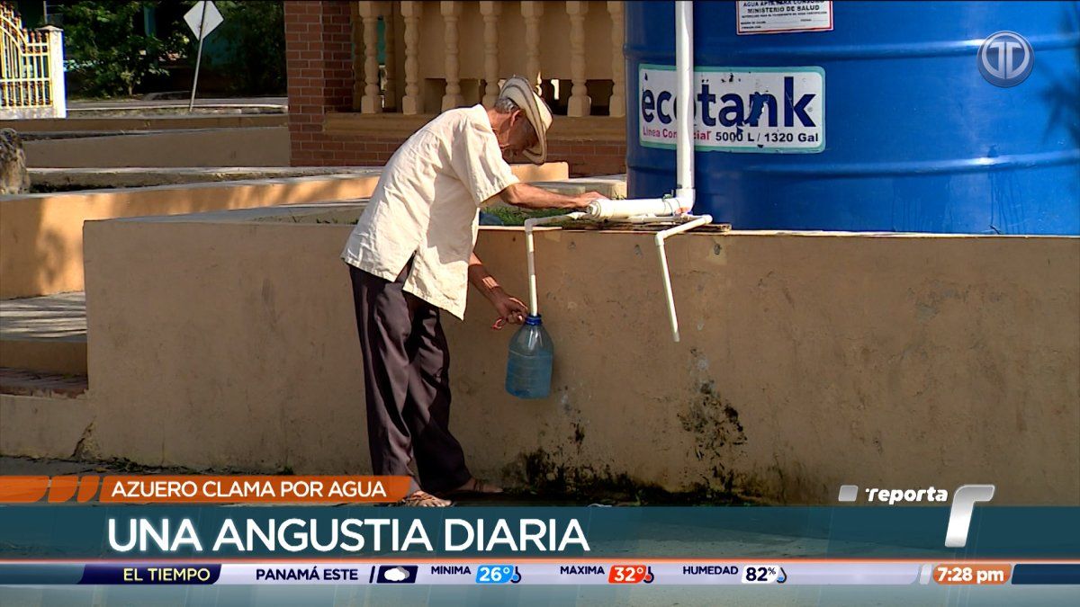 Azuero clama por agua: Una angustia diaria