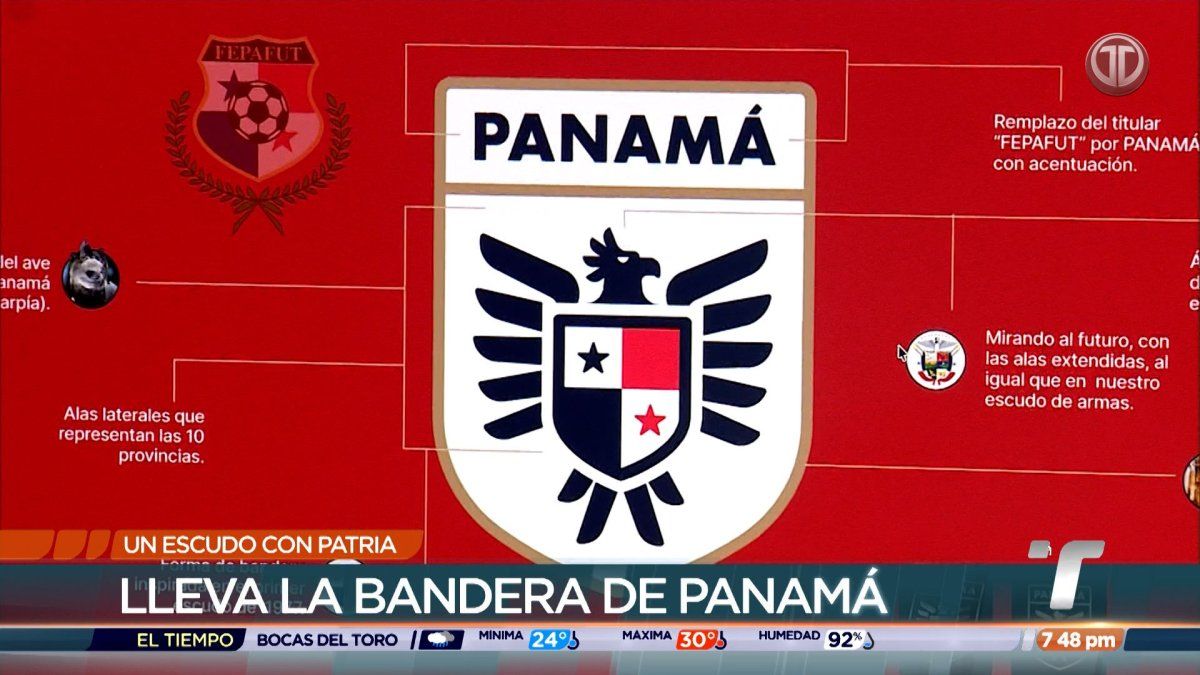 Revelan detalles de la confección del nuevo logo de la Selección de Panamá