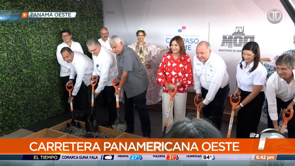 Entregan orden de proceder para la rehabilitacón de la carretera Panamericana