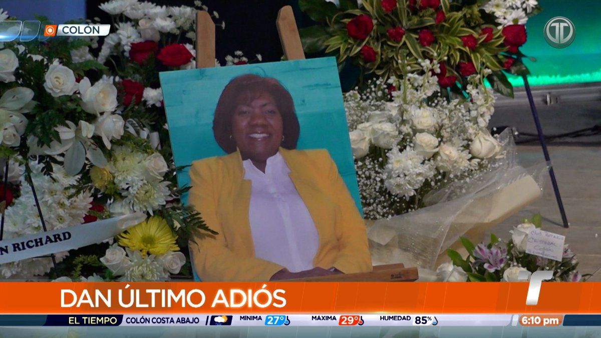 Este viernes fueron las honras fúnebres de la empresaria colonense Nilda Quijano
