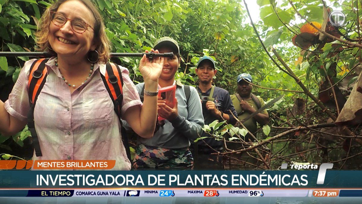 Mentes Brillantes: Eloísa Lasso, investigadora de plantas endémicas