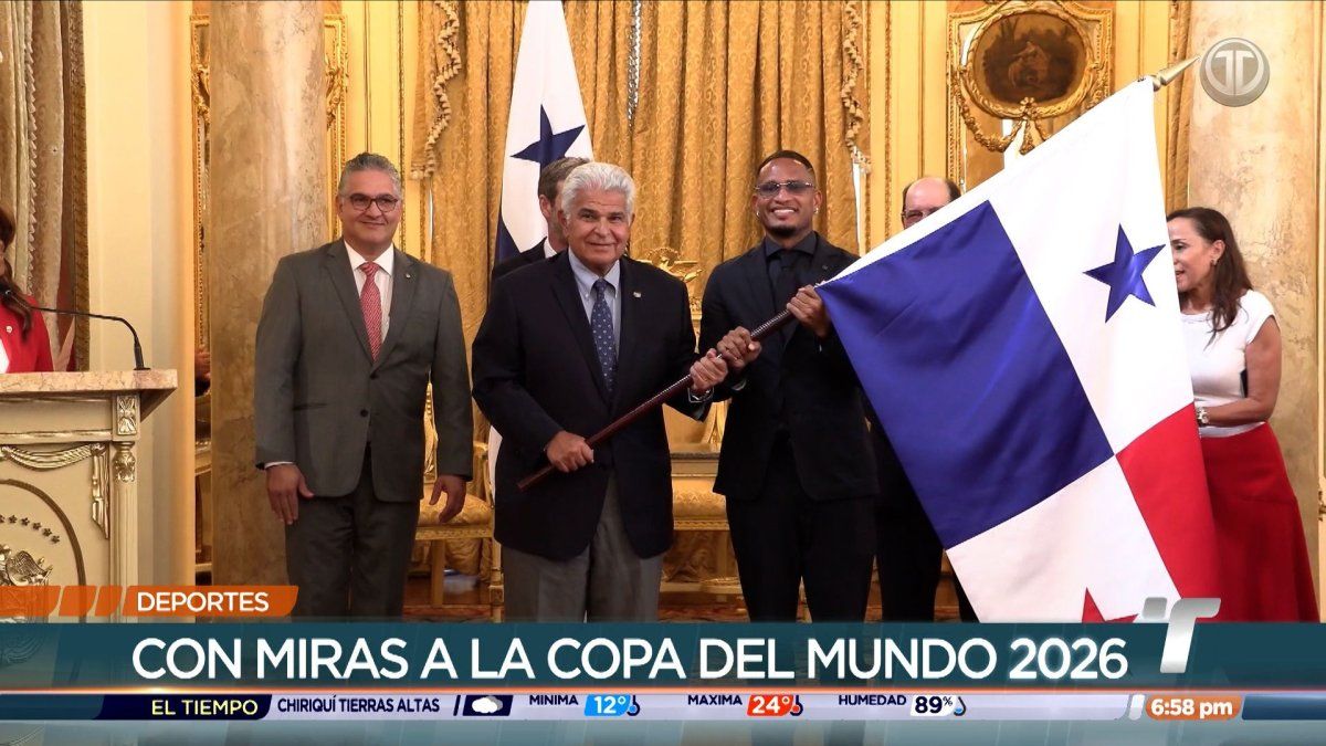 Presidente Mulino recibió a los jugadores de la Selección de Panamá en el Palacio de Las Garzas