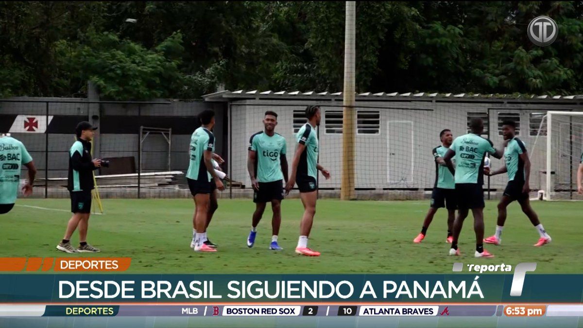 Selección de Panamá entrenó en Río de Janeiro para su amistoso ante Brasil