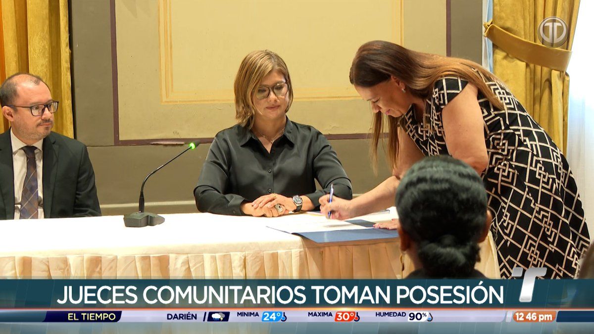 Más de 400 jueces comunitarios toman posesión del cargo