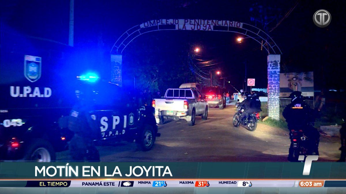 Dos muertos y varios heridos tras motín en el Centro Penitenciario La Joyita