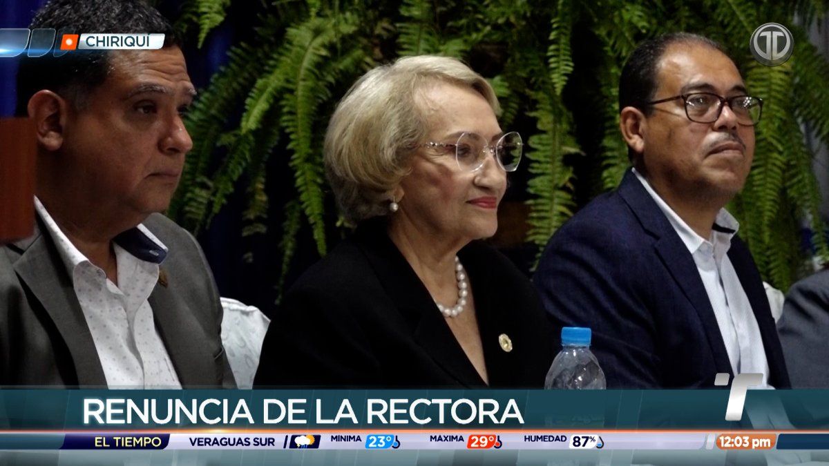 Surgen reacciones tras renuncia de la rectora de la Unachi, Etelvina de Bonagas