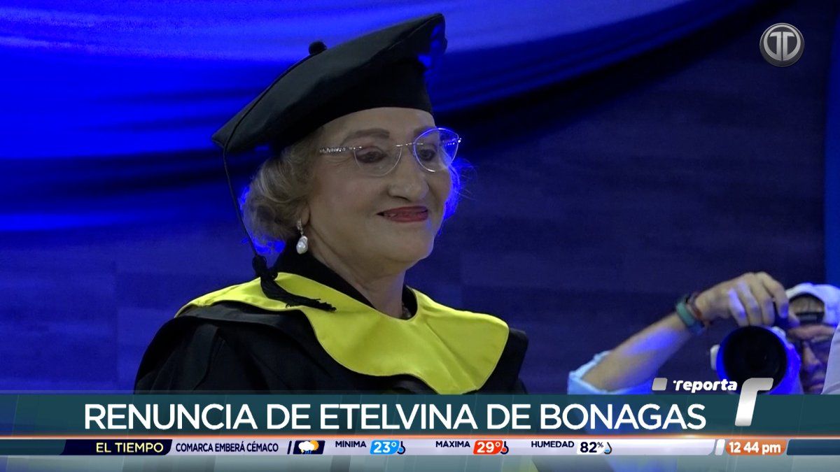 Renuncia de la rectora Etelvina de Bonagas es irrevocable, confirma su equipo legal