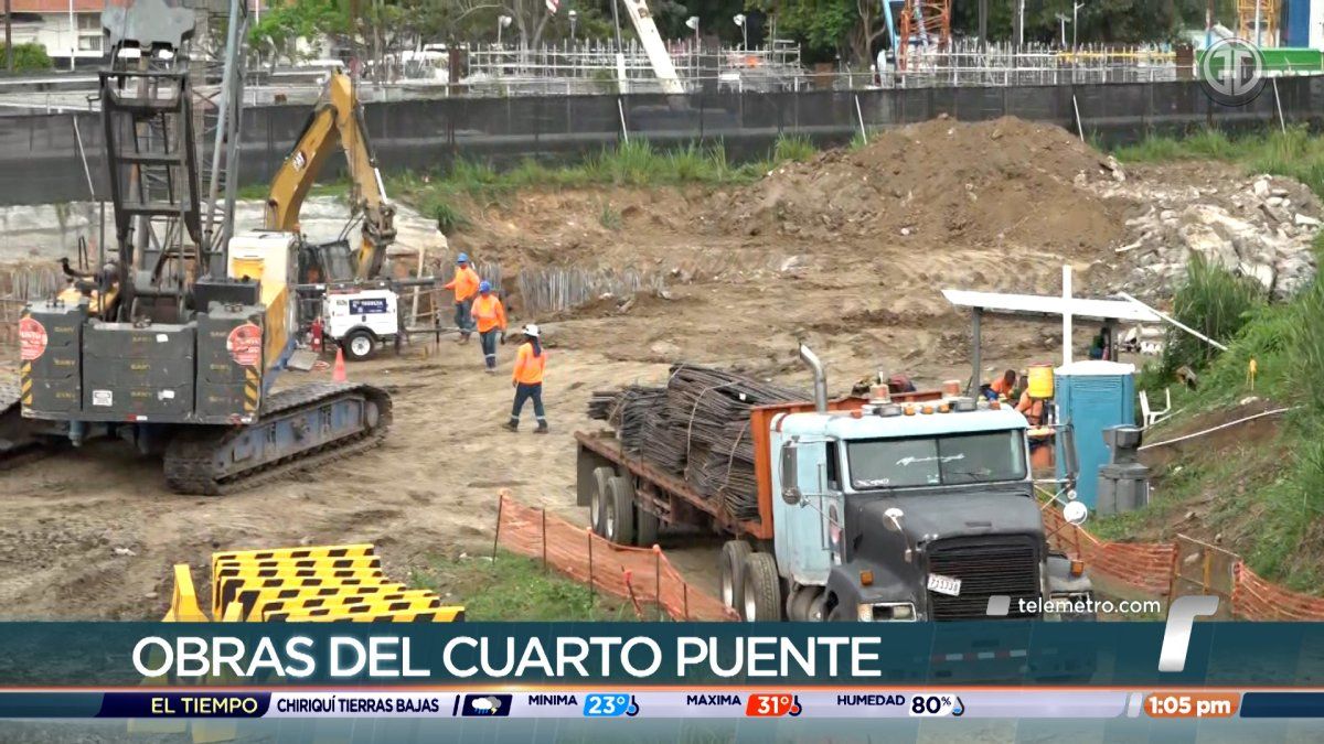 Cuarto Puente sobre el Canal presenta 37% de avance