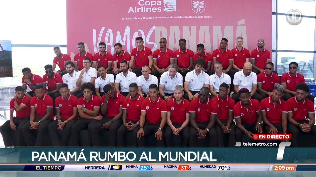 Emotiva despedida de la Selección Nacional en el Aeropuerto de Tocumen