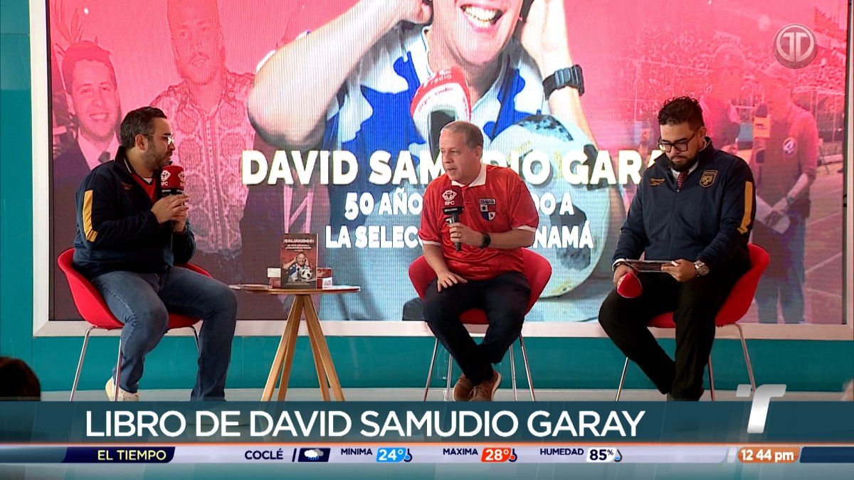 David Samudio lanza su libro "Saluuudos"