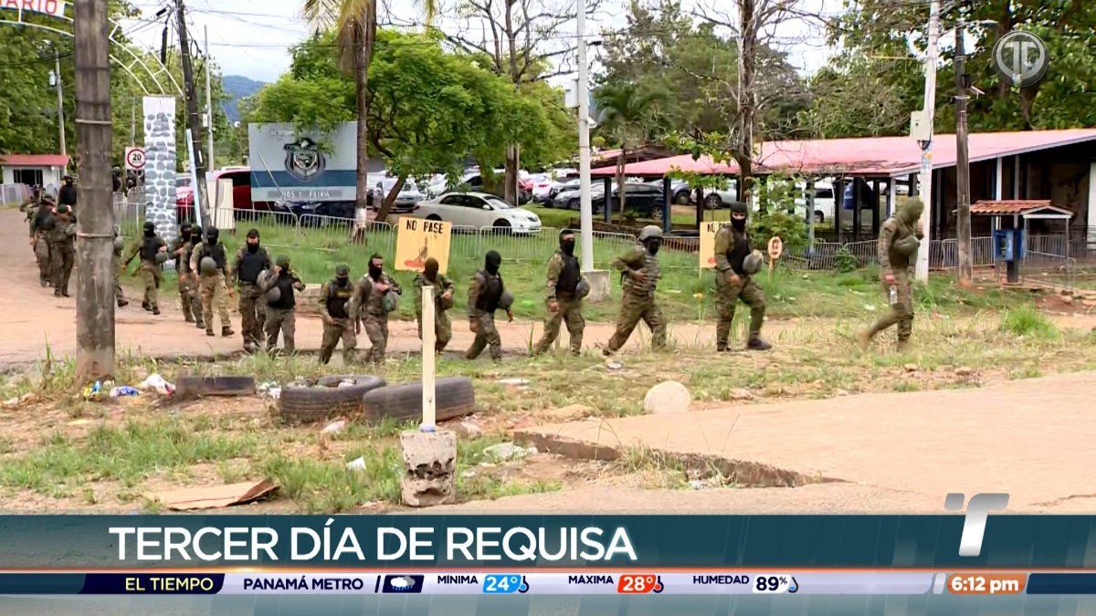 Tercer día de requisa en la cárcel La Joyita