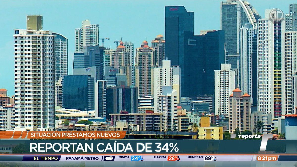 Bancos reportan caída de 34% en cartera de préstam
