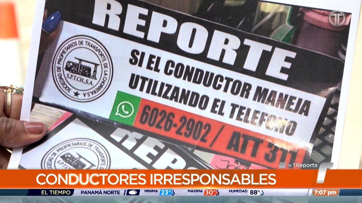 Habilitan WhatsApp para denunciar a conductores de
