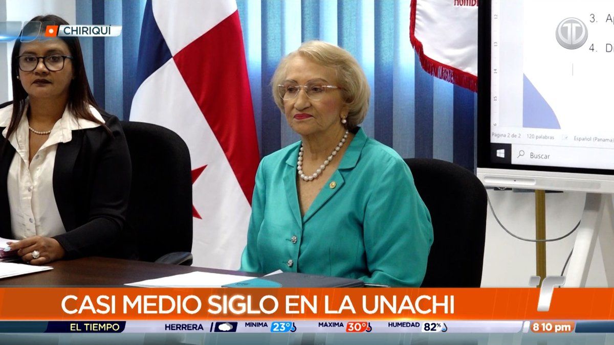 Etelvina de Bonagas estuvo vinculada a la Unachi p