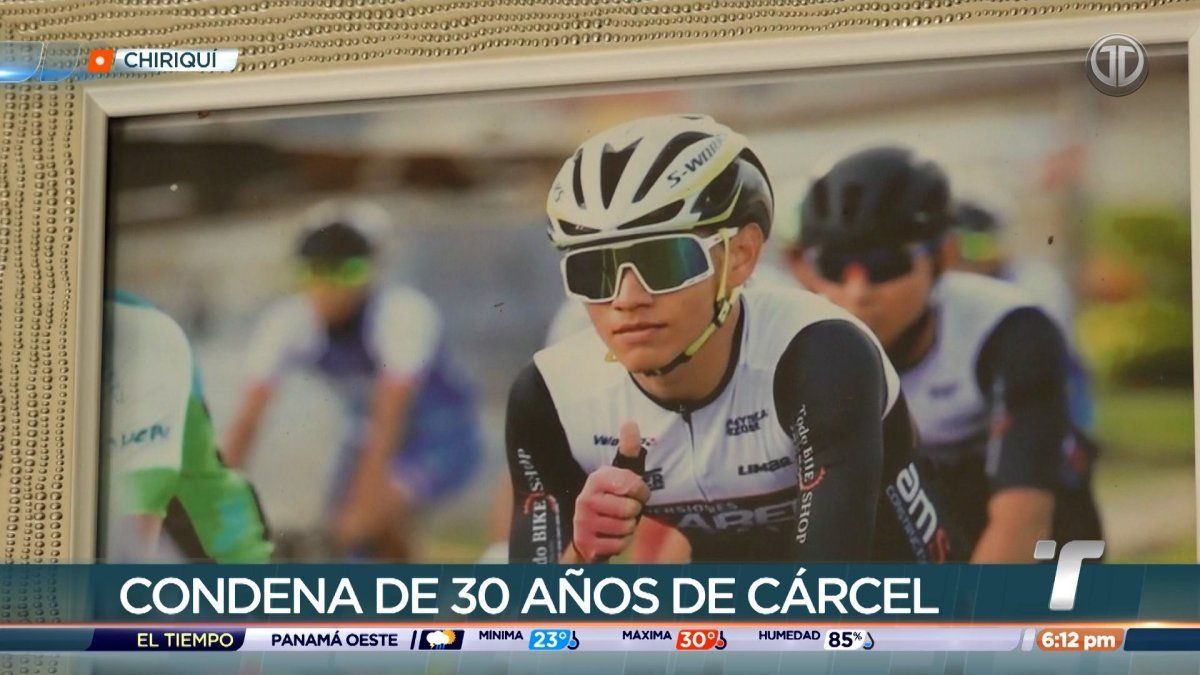 Dos hombres condenados a 30 años de prisión por homicidio de joven ciclista