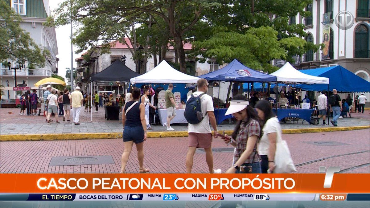 Casco Peatonal regresó con la recolección de donaciones para afectados por el terremoto