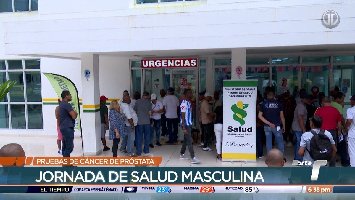 Realizan jornada de prevención de cáncer de próstata en San Miguelito