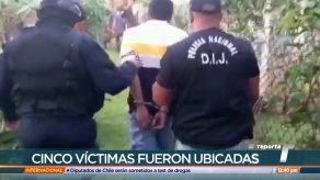 Aprehenden a 5 personas vinculadas con secuestros