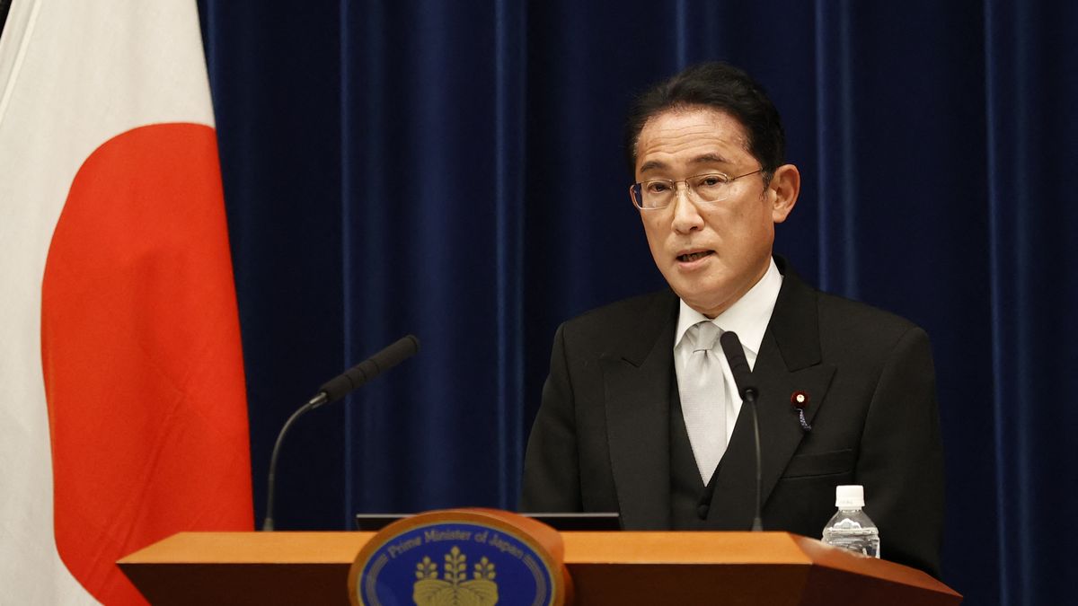 El primer ministro de Japón, Fumio Kishida.