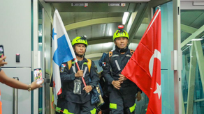 Llegan los 22 rescatistas de FTC USAR a suelo panameño