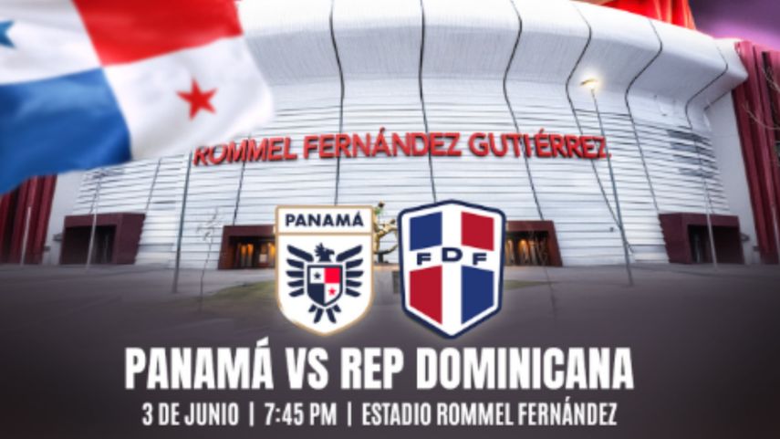 La Selección de Panamá se enfrentará ante República Dominicana.