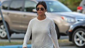 Kourtney Kardashian pasará su embarazo en la cama