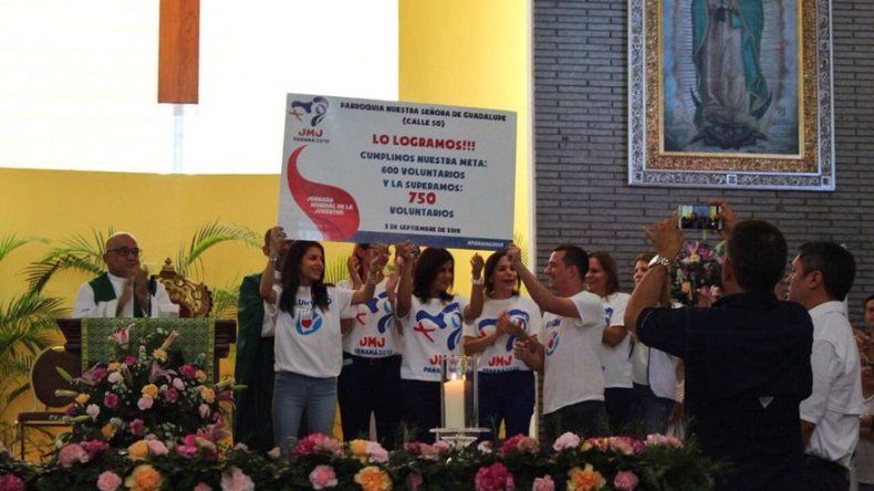 Parroquia de Guadalupe supera meta de voluntarios inscritos para la JMJ 2019