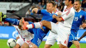 Rusia vence a Italia por 3-0 en amistoso previo a la Eurocopa